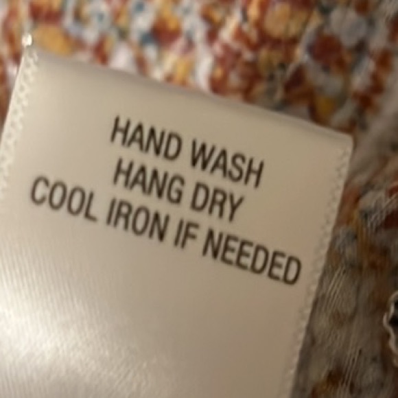 A Beautiful Soul, Long Sleeves, Tie In Front Top, Multi Colors, L - Picture 7 of 7